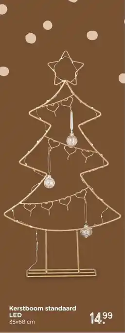 Xenos Kerstboom standaard LED aanbieding