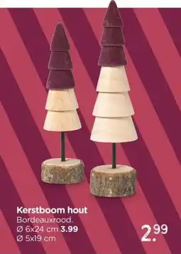 Xenos Kerstboom hout aanbieding