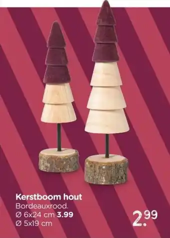 Xenos Kerstboom hout aanbieding