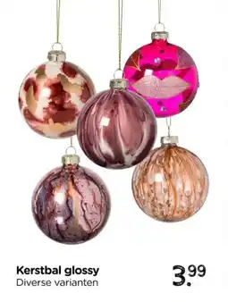 Xenos Kerstbal glossy aanbieding