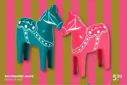 Xenos Kerstbeeldje paard aanbieding