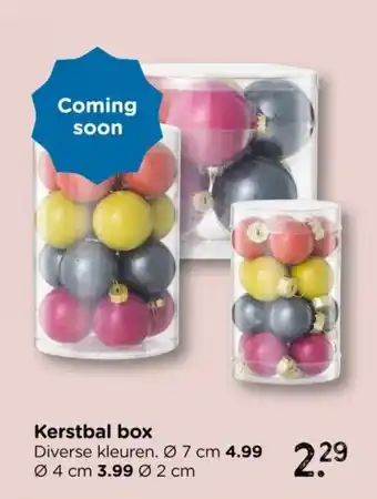 Xenos Kerstbal box aanbieding