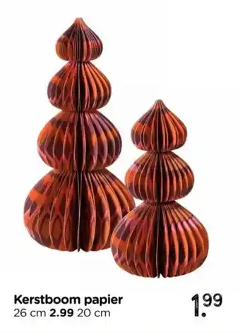 Xenos Kerstboom papier aanbieding