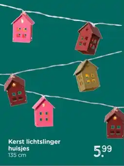Xenos Kerst lichtslinger huisjes aanbieding