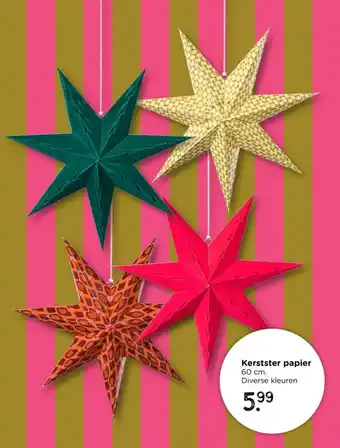 Xenos Kerstster papier aanbieding