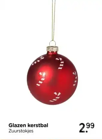 Xenos Glazen kerstbal aanbieding