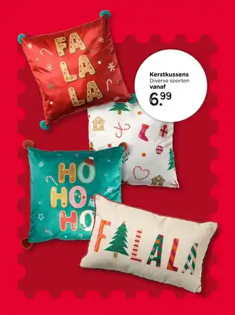 Xenos Kerstkussens aanbieding