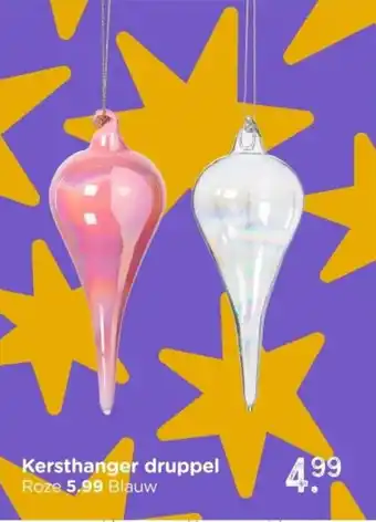 Xenos Kersthanger druppel aanbieding