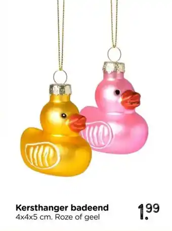 Xenos Kersthanger badeend aanbieding