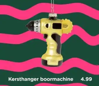 Xenos Kersthanger boormachine aanbieding