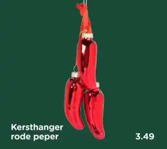 Xenos Kersthanger rode peper aanbieding
