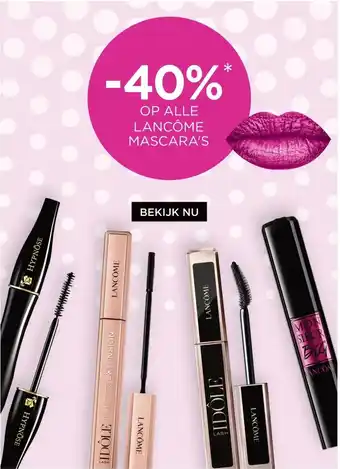 ICI Paris XL ALLE LANCÔME MASCARA'S aanbieding