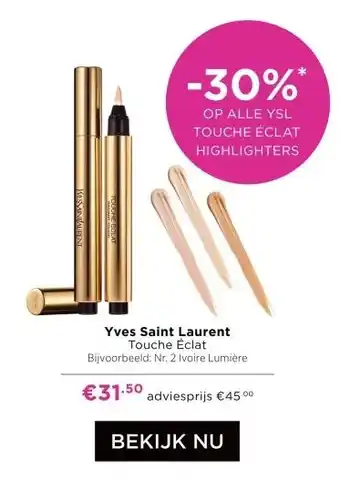 ICI Paris XL Yves Saint Laurent aanbieding