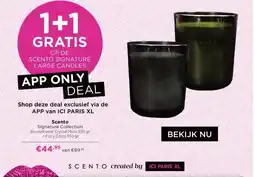 ICI Paris XL Shop deze deal exclusief via de APP van ICI PARIS XL aanbieding