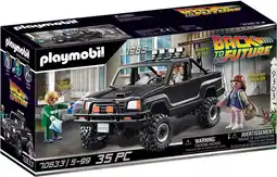 Bol.com PLAYMOBIL Back To The Future Marty's pickup truck - 70633 aanbieding