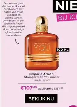 ICI Paris XL Emporio Armani aanbieding