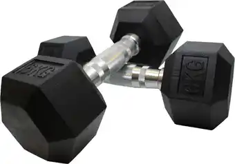 Bol.com Hexa Dumbbells Focus Fitness - 2 x 6kg - losse gewichten aanbieding