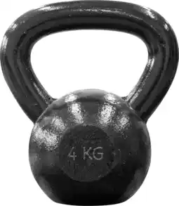 Bol.com Focus Fitness - Kettlebell - 4 KG - Gietijzer - Gewichten aanbieding