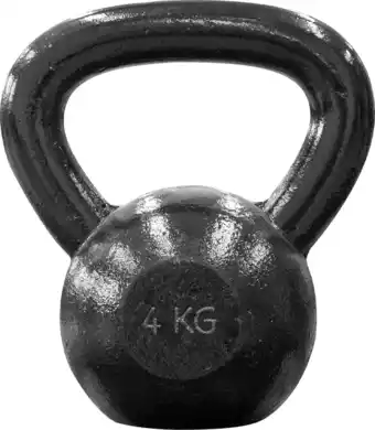 Bol.com Focus Fitness - Kettlebell - 4 KG - Gietijzer - Gewichten aanbieding