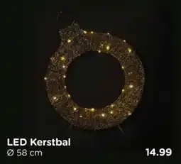 Xenos LED Kerstbal aanbieding