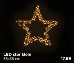 Xenos LED ster klein aanbieding