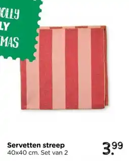 Xenos Servetten streep aanbieding