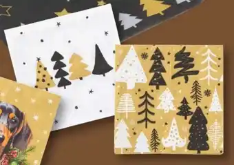 Xenos Servetten kerstbomen aanbieding