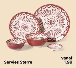Xenos Servies Sterre aanbieding