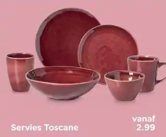 Xenos Servies Toscane aanbieding
