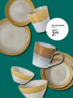 Xenos Servies Roots aanbieding