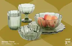 Xenos Servies Clover aanbieding