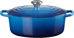 Coolblue Le Creuset Signature ovale braadpan 31 cm azure aanbieding