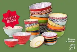 Xenos Diverse schaaltjes aanbieding