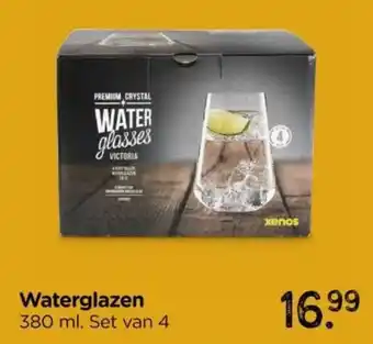 Xenos Waterglazen aanbieding