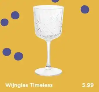 Xenos Wijnglas Timeless aanbieding