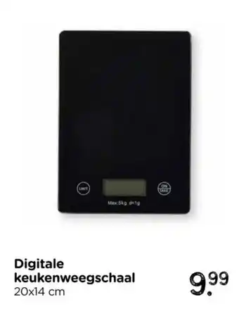 Xenos Digitale keukenweegschaal aanbieding