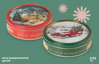 Xenos Kerst koekjestrommel gevuld aanbieding