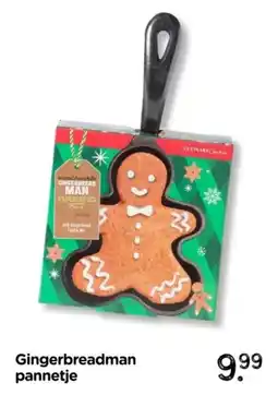 Xenos Gingerbreadman pannetje aanbieding