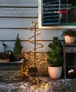 Intratuin Verlichte boom swirl aanbieding