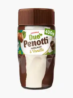 Flink Duo Penotti Hazelnoot & Vanille 400g aanbieding