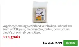 Intratuin Vogelbescherming Nederland vetblokken aanbieding