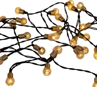 Intratuin Anna's Collection feestverlichting gloeilamp met 100 lampjes extra warm / warm wit 10 m aanbieding