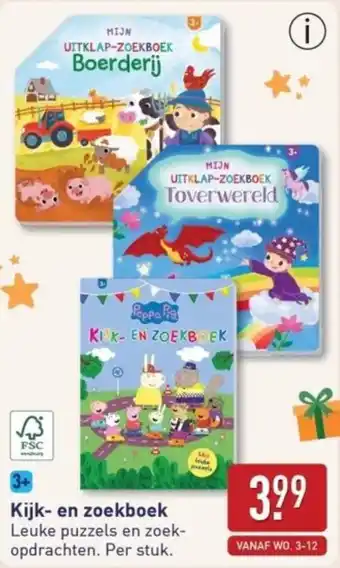 ALDI Kijk en zoekboek aanbieding