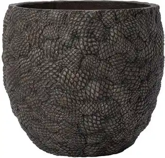 Intratuin Intratuin bloempot Dennenappel bruin D 34 H 33 cm aanbieding