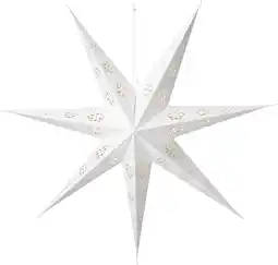 Intratuin Intratuin kerstster wit met verlichting D 60 H 10 cm aanbieding