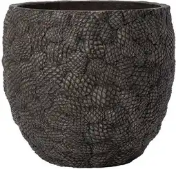 Intratuin Intratuin bloempot Dennenappel bruin D 26 H 25 cm aanbieding