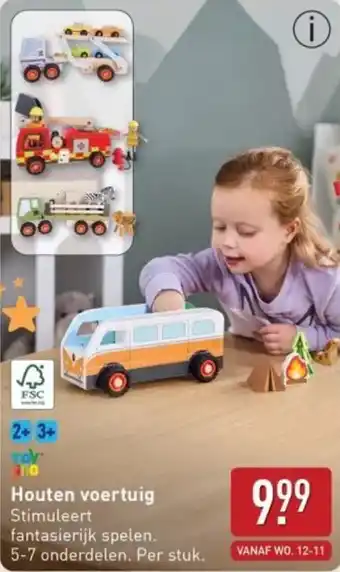 ALDI Houten voertuig aanbieding