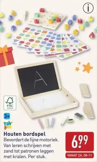 ALDI Houten bordspel aanbieding