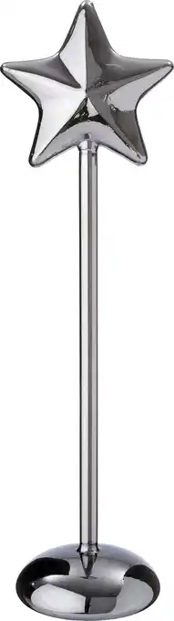 Intratuin Intratuin kerstster Liam grijs met verlichting D 9,3 H 37 cm aanbieding