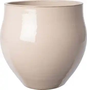 Intratuin Intratuin bloempot Miek beige D 18 H 17 cm aanbieding